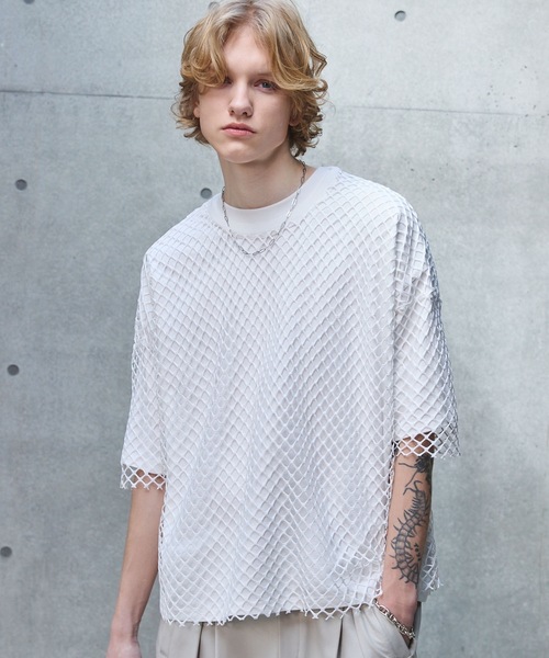 tシャツ Heaven is BORING L.S. Tシャツ レディース メンズ ALLSAINTS tシャツ ASPEN OVERSIZED SHORT SLEEVE T-SHIRT