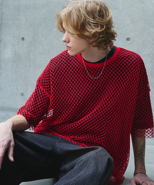 ANEDIST tシャツ メッシュTシャツ メンズ レディース : ZOZOTOWN