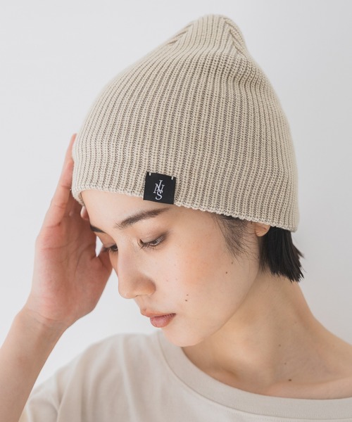 JEANASIS ニット帽 ニットキャップ ウォッシュドニットビーニー