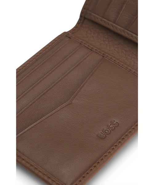 BOSS（HUGO BOSS） 財布 グレインレザー フォールディングウォレット
