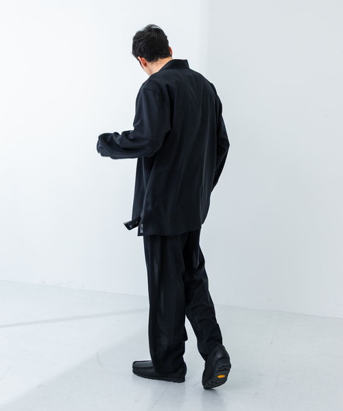 ATONのBASIC PANTS エイトン　ベーシックパンツ　黒　04 ATONのBASIC PANTS エイトン ベーシックパンツ 黒 04 ATONの