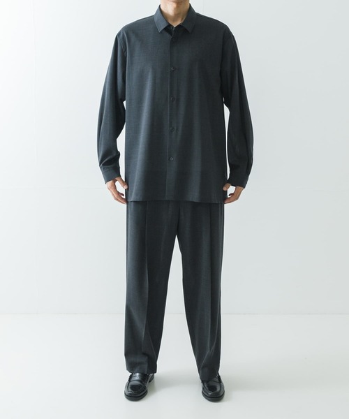 別注ATON×URBAN RESEARCH　2タック EASY PANTS 別注』ATON×URBAN RESEARCH TWO TUCKED EASY PANTS[UMA4