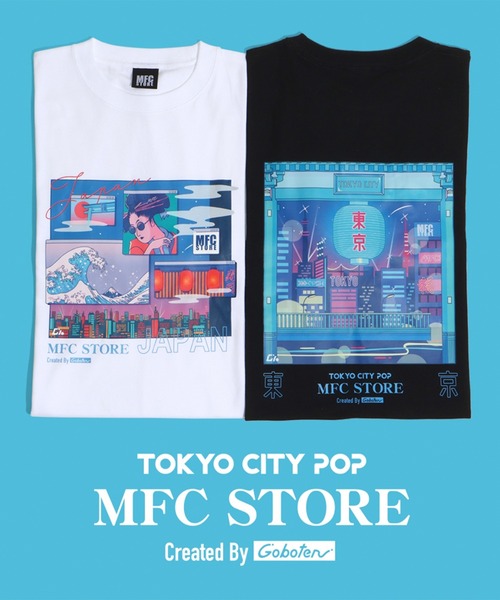 MFC STORE tシャツ GOBOTEN x MFC STORE TOKYO S/S TEE メンズ