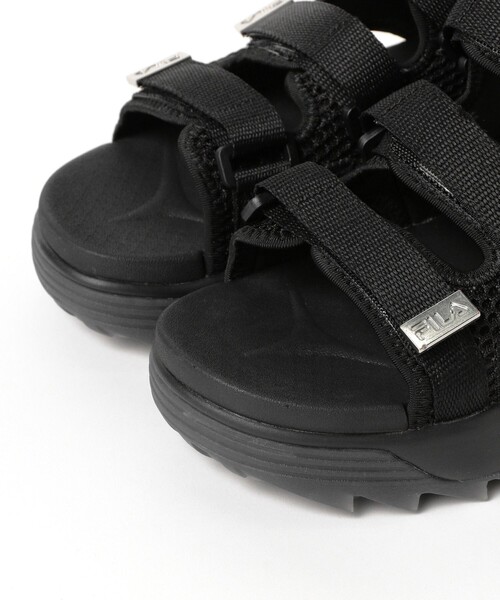 Ray BEAMS サンダル 「別注」FILA / DISRUPTOR SD PUFFY