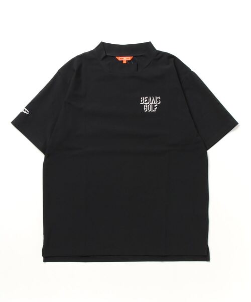 「BEAMS GOLF」 半袖Tシャツ LARGE ブラック メンズ
