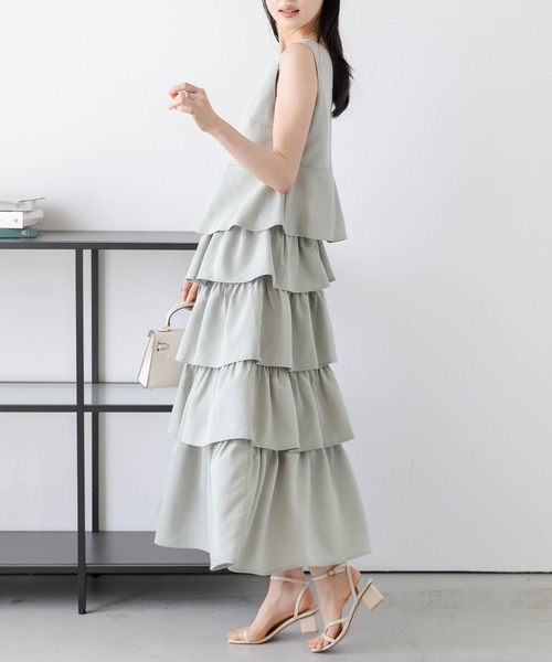 レザレクション⭐️未着用 ウォームペプラムスカート レディース
