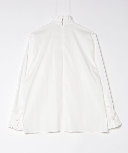 Sov. ブラウス シャツ ギャザーネックブラウス レディース : ZOZOTOWN