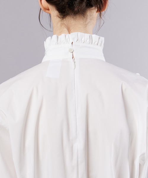 sovブラウス Sov. ブラウス シャツ ギャザーネックブラウス レディース : ZOZOTOWN