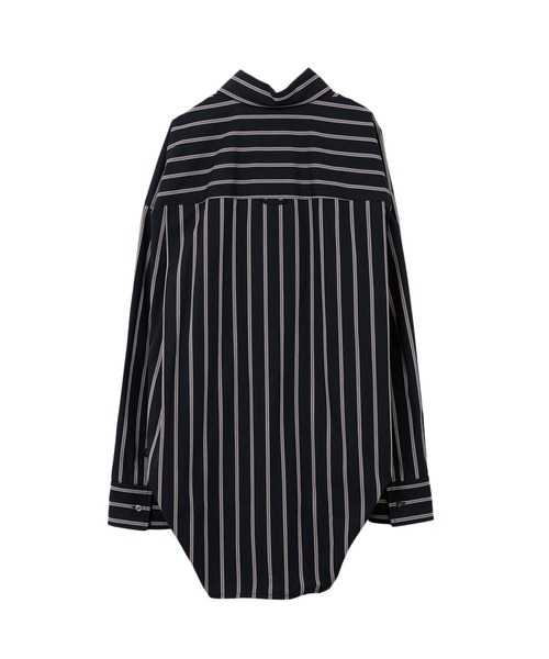 MAISON MIHARA YASUHIRO ブラウス シャツ LEON Embroidery Stripe