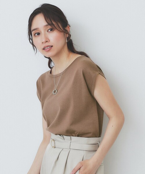 専用　洗えるフレンチスリーブニット index ニット セーター 「XS-LLサイズ」フレンチスリーブニット