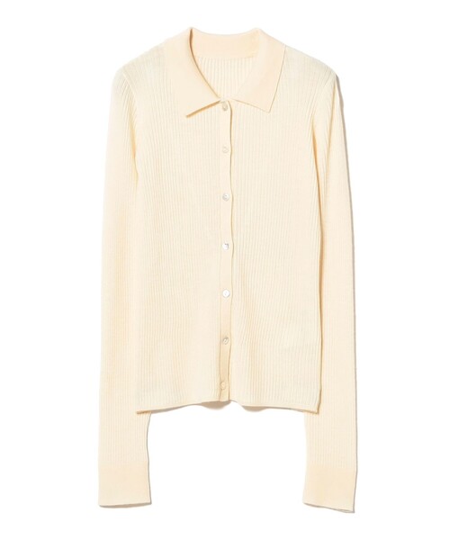 Ray BEAMS（レイ ビームス） カーディガン リブ ポロ カーディガン