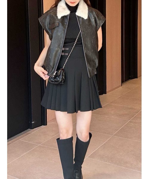 snidel ショーパンセットスカート SNIDEL スカート プリーツスカショーパン : ZOZOTOWN Yahoo!店