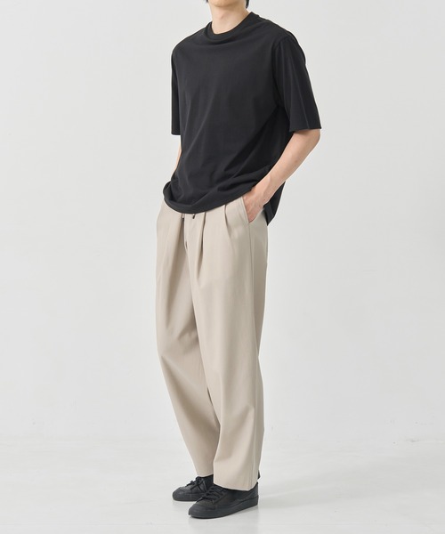 パンツ MARKAWARE 23AW DOUBLE PLEATED TROUSERS MARKAWARE (マーカウェア) DOUBLE PLEATED TROUSERS / ダブル