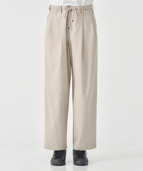 MARKAWARE DOUBLE PLEATED TROUSER サイズ1 MARKAWARE (マーカウェア) DOUBLE PLEATED TROUSERS / ダブル