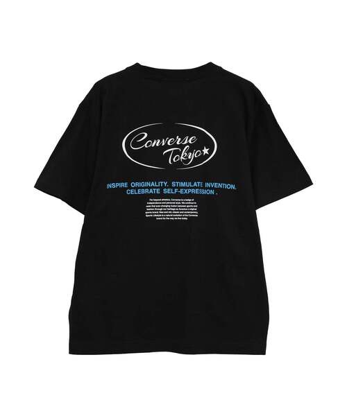tシャツ OVAL LOGO BACK PRINT TEE レディースの画像