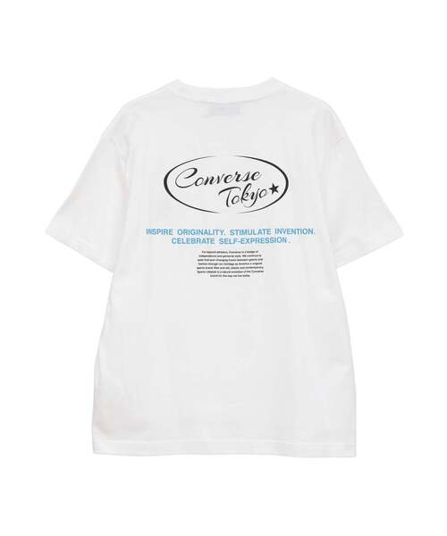 tシャツ OVAL LOGO BACK PRINT TEE レディースの画像