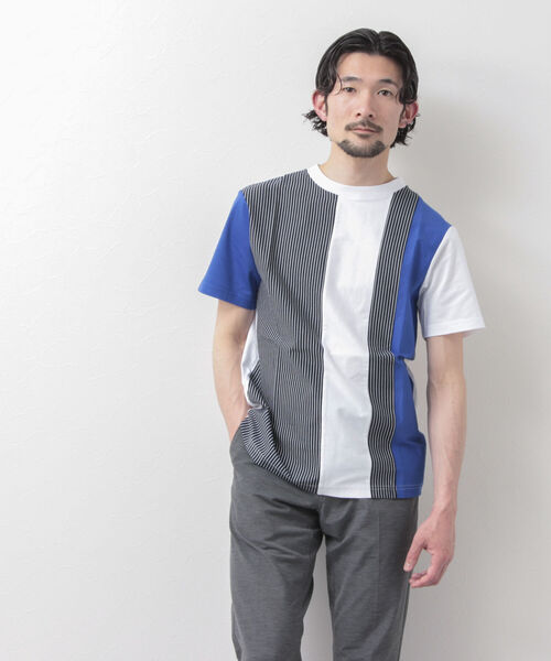 「NOLLEY'S goodman」 半袖Tシャツ SMALL ブラック系その他5 メンズ
