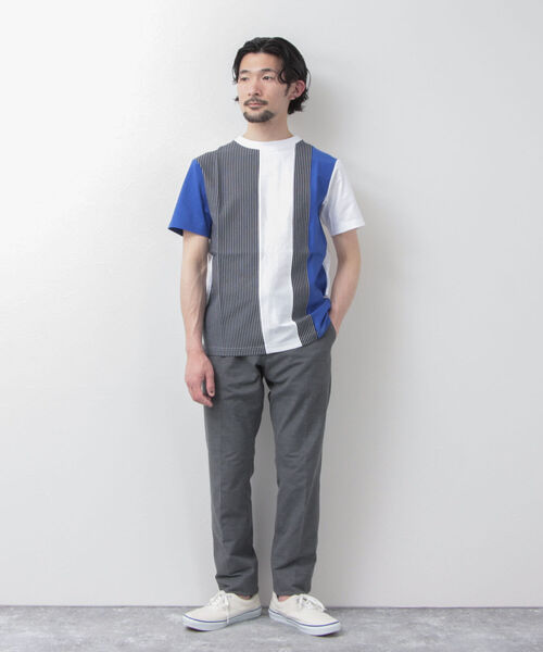 「NOLLEY'S goodman」 半袖Tシャツ SMALL ブラック系その他5 メンズ