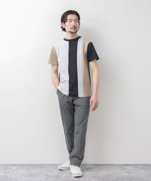 「NOLLEY'S goodman」 半袖Tシャツ SMALL ブラック系その他5 メンズ
