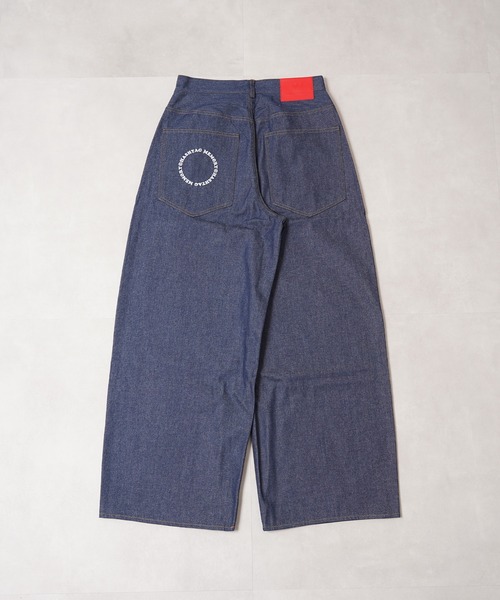 MEMORY ジーンズ 「MEMORY」ボタンフライ バレルレッグ ジーンズ