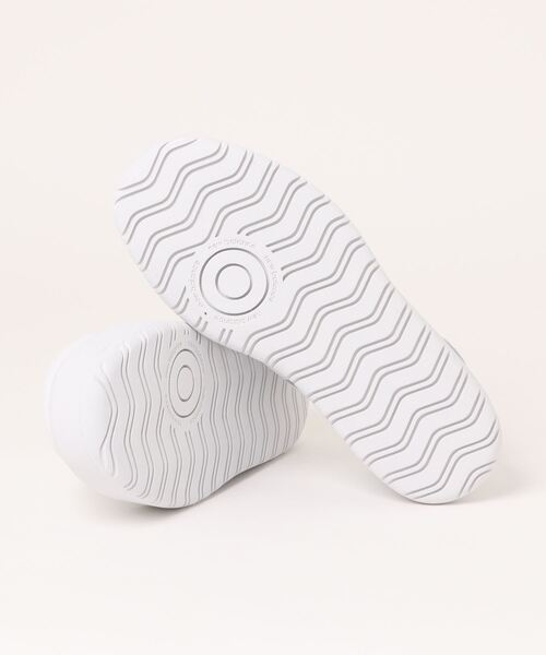 [New Balance] low cut спортивные туфли 22.5cm белый × зеленый мужской 