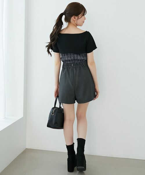 MAJESTIC LEGON（マジェスティックレゴン） パンツ プリーツデザイン