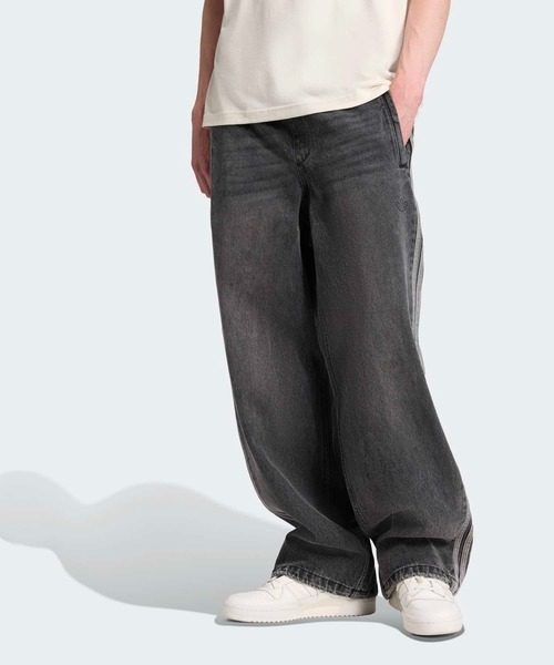 アディダス デニムジョガーパンツ ジーンズ 34インチ adidas アディダス JC6234 DENIM FBIRD PT デニム ファイヤー