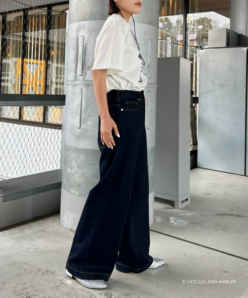 「UCS」 半袖Tシャツ ONE SIZE ホワイト レディース_画像5