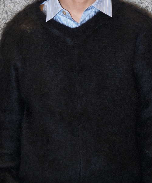 NVRFRGT（ネヴァーフォーゲット） セーター ニット BRUSHED MOHAIR V