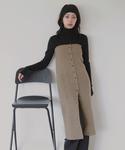 LIAN（リアン） スカート 2WAYマルチニットスカートビスチェ