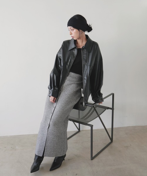 【susan cianciolo】 ニットビスチェ/スカート LIAN（リアン） スカート 2WAYマルチニットスカートビスチェ