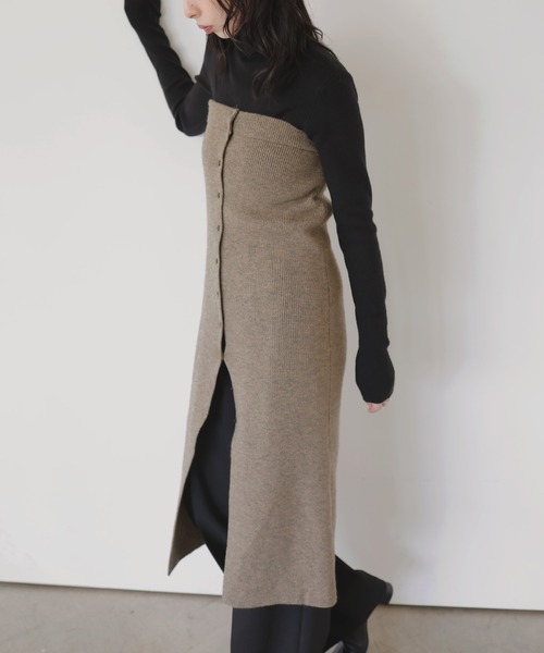 LIAN（リアン） スカート 2WAYマルチニットスカートビスチェ