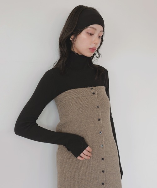 LIAN（リアン） スカート 2WAYマルチニットスカートビスチェ