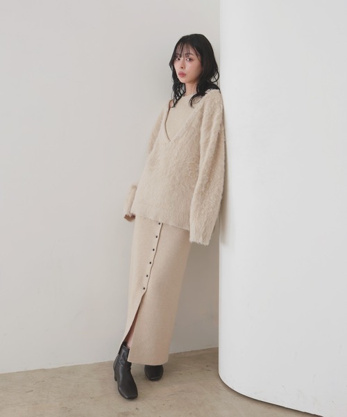 LIAN（リアン） スカート 2WAYマルチニットスカートビスチェ