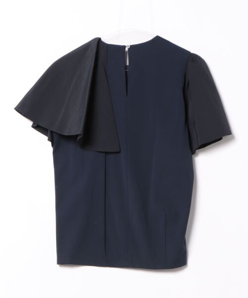 「ELENDEEK」 半袖カットソー FREE ネイビー レディース_画像2