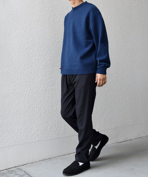 SHIPS any パンツ any: スーパー ストレッチ 裏起毛 ウォーム スリム