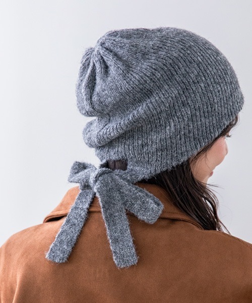 polcadot（ポルカドット） ニット帽 ニットキャップ 3wayニット