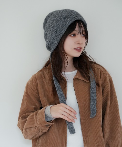 polcadot（ポルカドット） ニット帽 ニットキャップ 3wayニット
