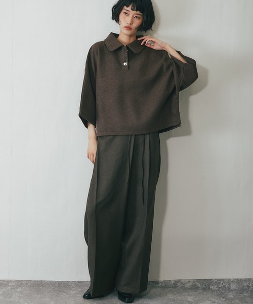 tシャツ シルバーボタンポンチョ風シャツ レディース : ZOZOTOWN Yahoo