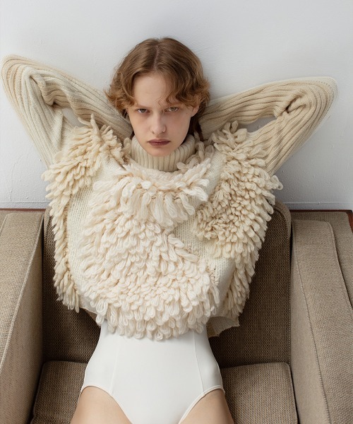 leinwande（ラインヴァンド） ニット セーター Landscape Intarsia