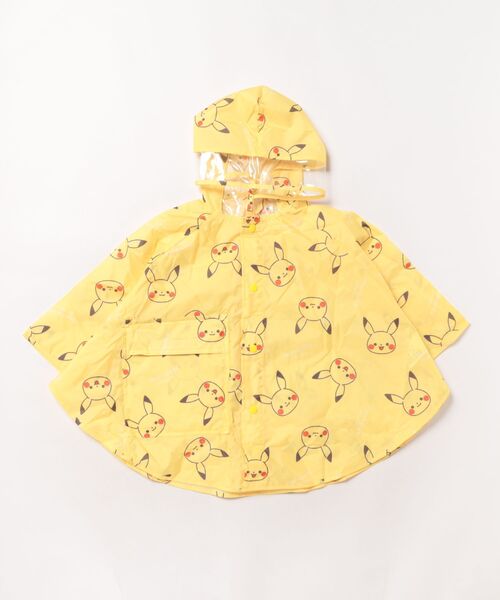 レインコート カッパ monpoke モンポケ レインポンチョ ピカチュウ