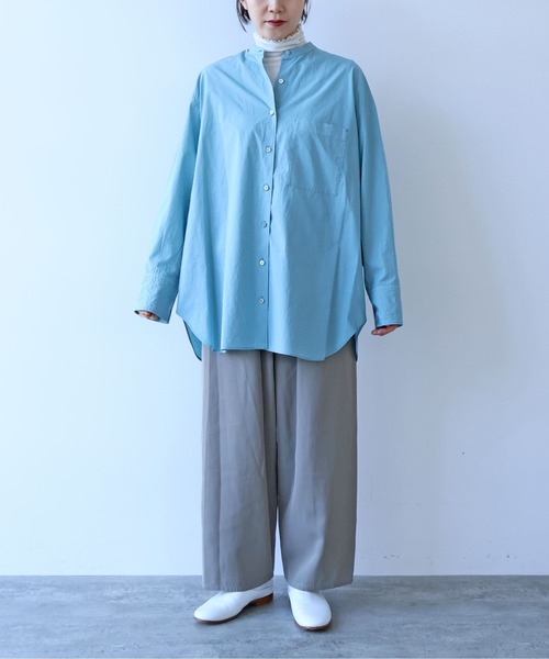 yuni●強撚フランス綾oversized ブラウス 楽天市場】【期間限定価格】2024SS ユニ yuni アンビデックス 強撚C