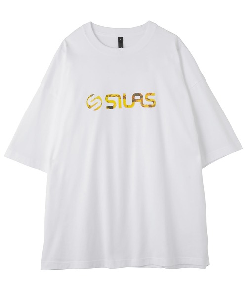 「SILAS」 半袖Tシャツ L ホワイト メンズ_画像2