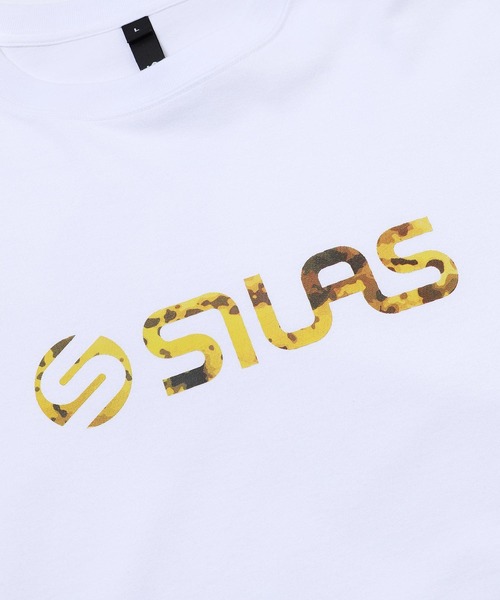 「SILAS」 半袖Tシャツ L ホワイト メンズ_画像4