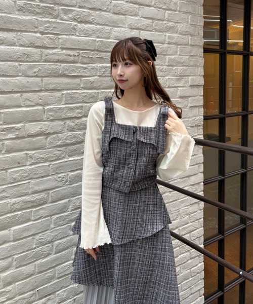 one after another NICE CLAUP アンサンブル 「LouLoumei」ツイード