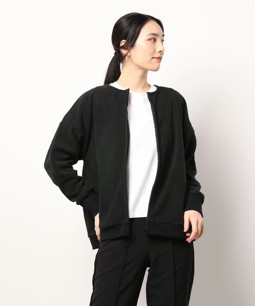 「sm2rhythm」 ブルゾン フリ- クリーム レディース_画像4