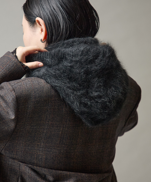 ASAUCE MELER（アソースメレ） ネックウォーマー スヌード カシミヤ