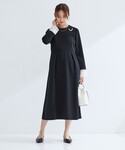 ワンピース 「size SHORTあり」ソデレ...の詳細画像3