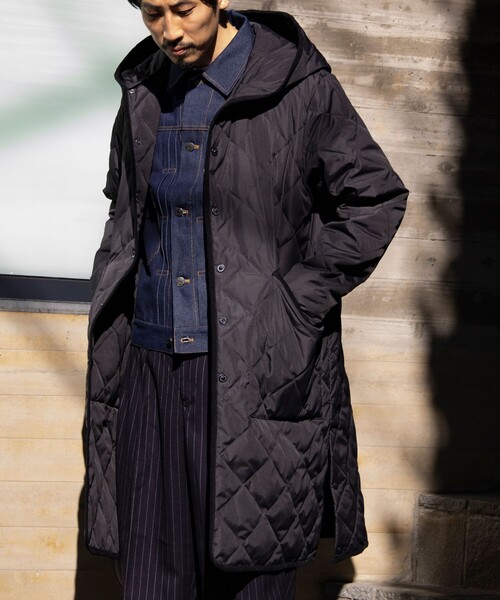 TAION（タイオン） ダウンコート M ブラック メンズ : ZOZOTOWN Yahoo