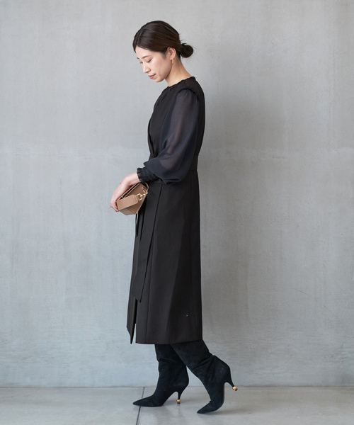 VERMEIL par iena（ヴェルメイユパーイエナ） ベスト - グレー